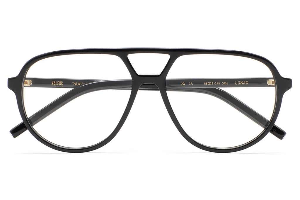 Kaleos Eyehunters - Lomax Eyeglasses Black