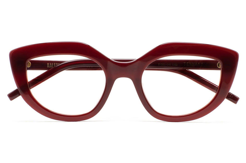 Kaleos Eyehunters - Tennant Eyeglasses Translucent Burgundy