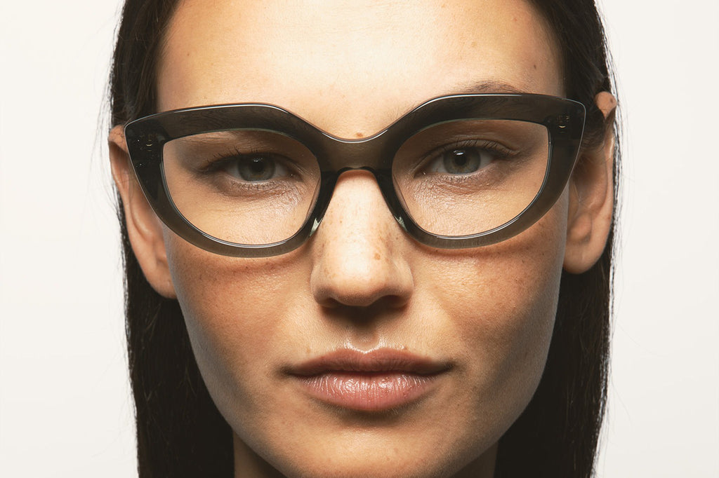 Kaleos Eyehunters - Tennant Eyeglasses Transparent Green