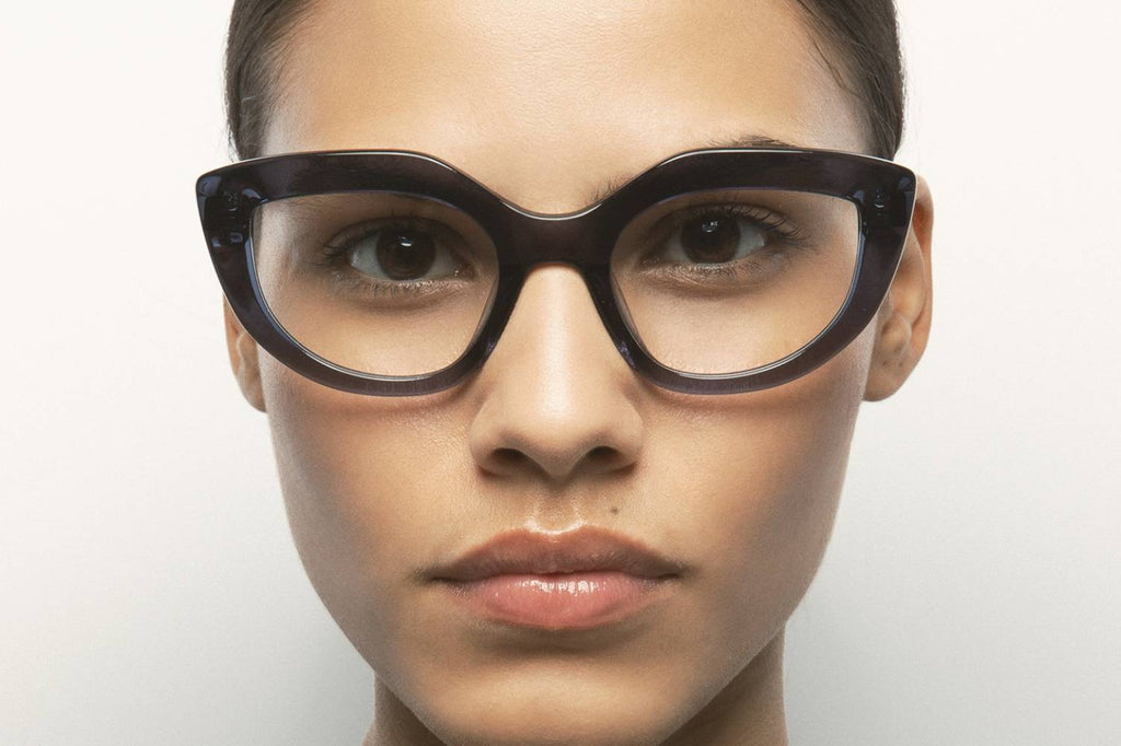 Kaleos Eyehunters - Tennant Eyeglasses Transparent Bluish Grey