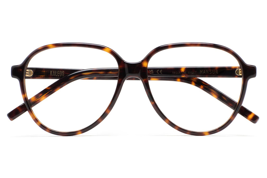 Kaleos Eyehunters - Mansur Eyeglasses Dark Brown Havana
