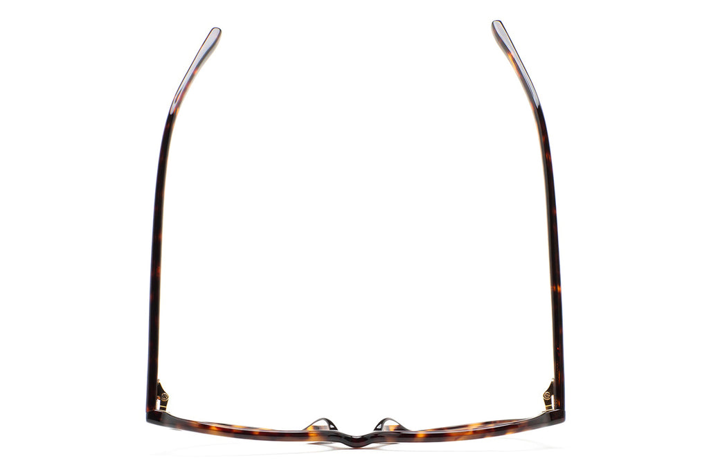 Kaleos Eyehunters - Mansur Eyeglasses Dark Brown Havana