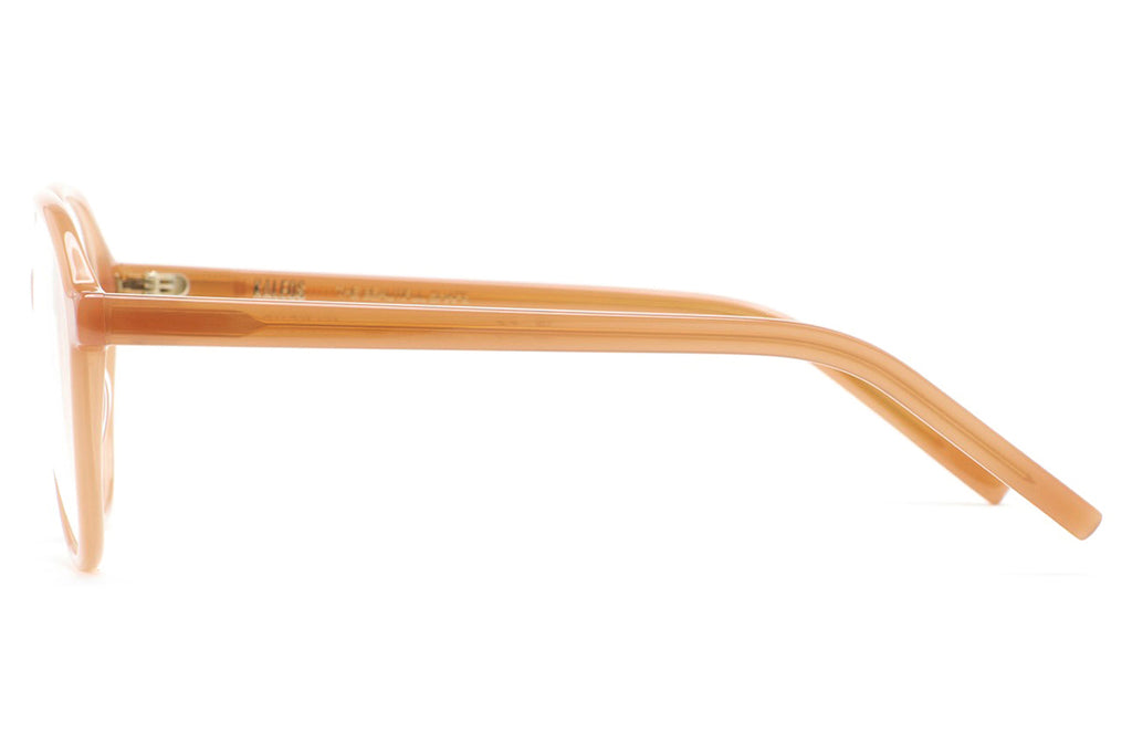 Kaleos Eyehunters - Mansur Eyeglasses Translucent Amber