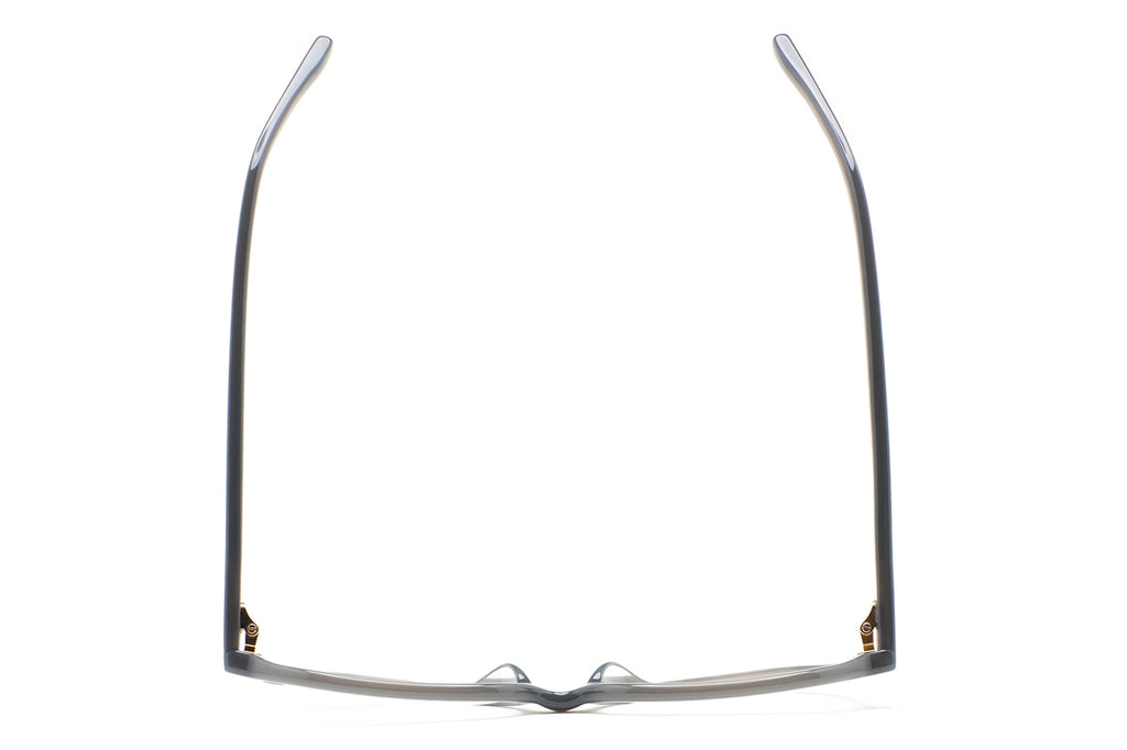 Kaleos Eyehunters - Mansur Eyeglasses Translucent Grey