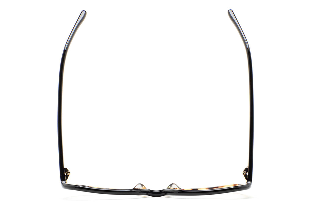 Kaleos Eyehunters - Baines Eyeglasses Black/Brown Havana