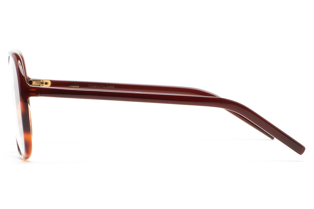 Kaleos Eyehunters - Baines Eyeglasses Translucent Brown/Brown Havana
