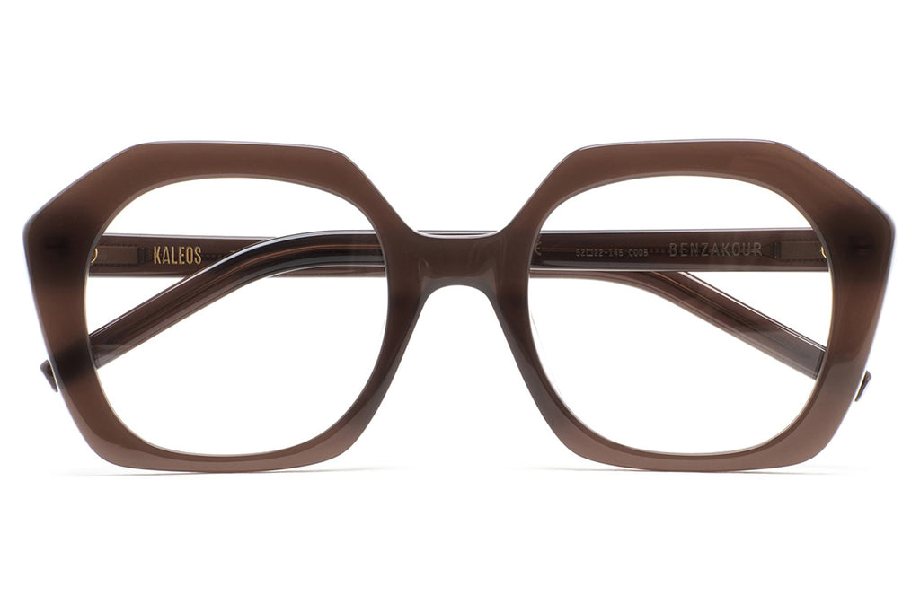 Kaleos Eyehunters - Benzakour Eyeglasses Translucent Dark Brown