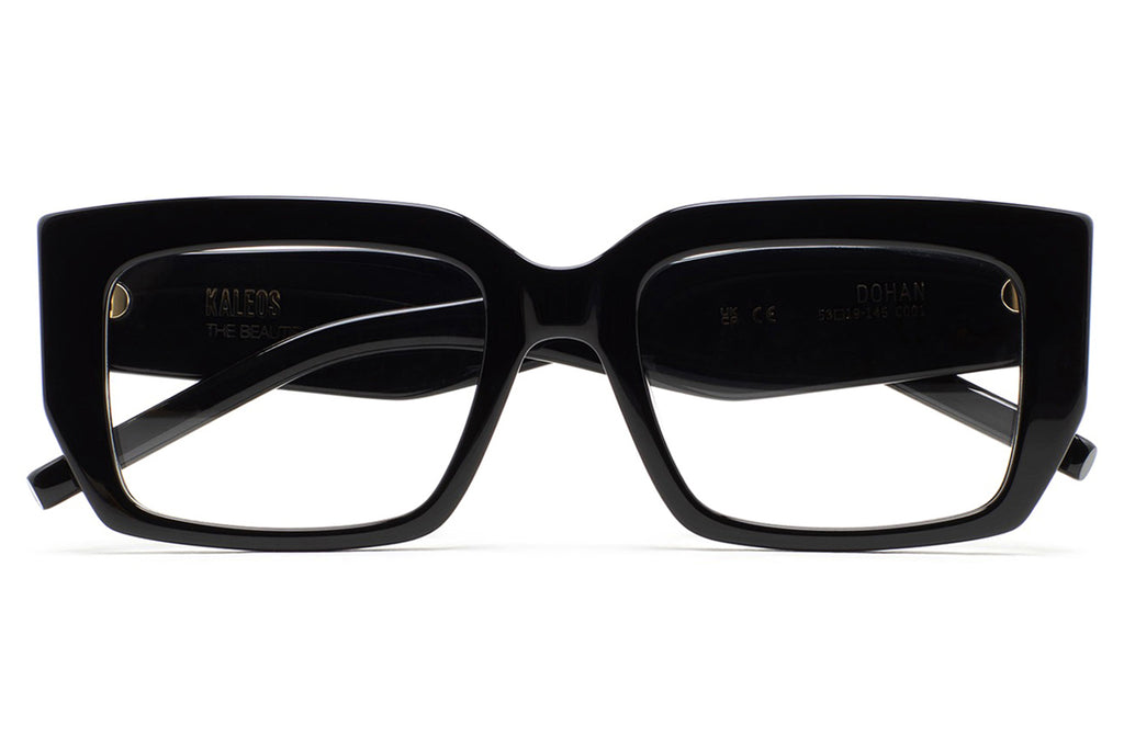 Kaleos Eyehunters - Dohan Eyeglasses Black
