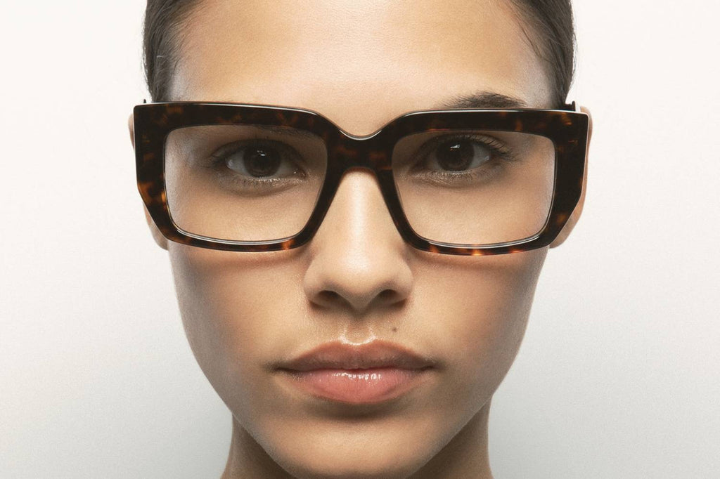 Kaleos Eyehunters - Dohan Eyeglasses Dark Brown Havana