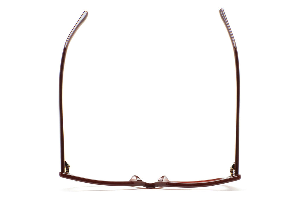 Kaleos Eyehunters - Dohan Eyeglasses Translucent Burgundy