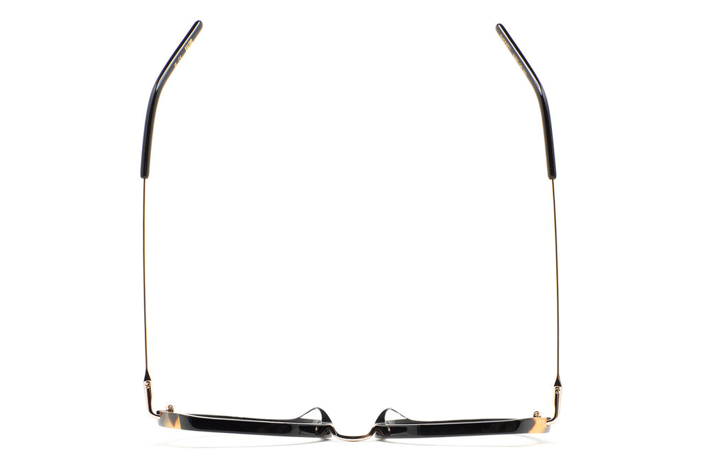 Kaleos Eyehunters - Guscott Eyeglasses Black/Brown Havana