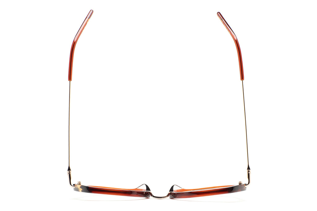 Kaleos Eyehunters - Guscott Eyeglasses Transparent Brown/Brown Havana