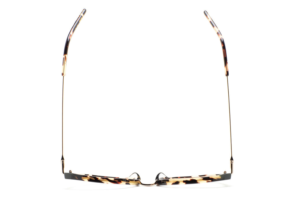 Kaleos Eyehunters - Welch Eyeglasses Brown Havana/Green/Transparent Green