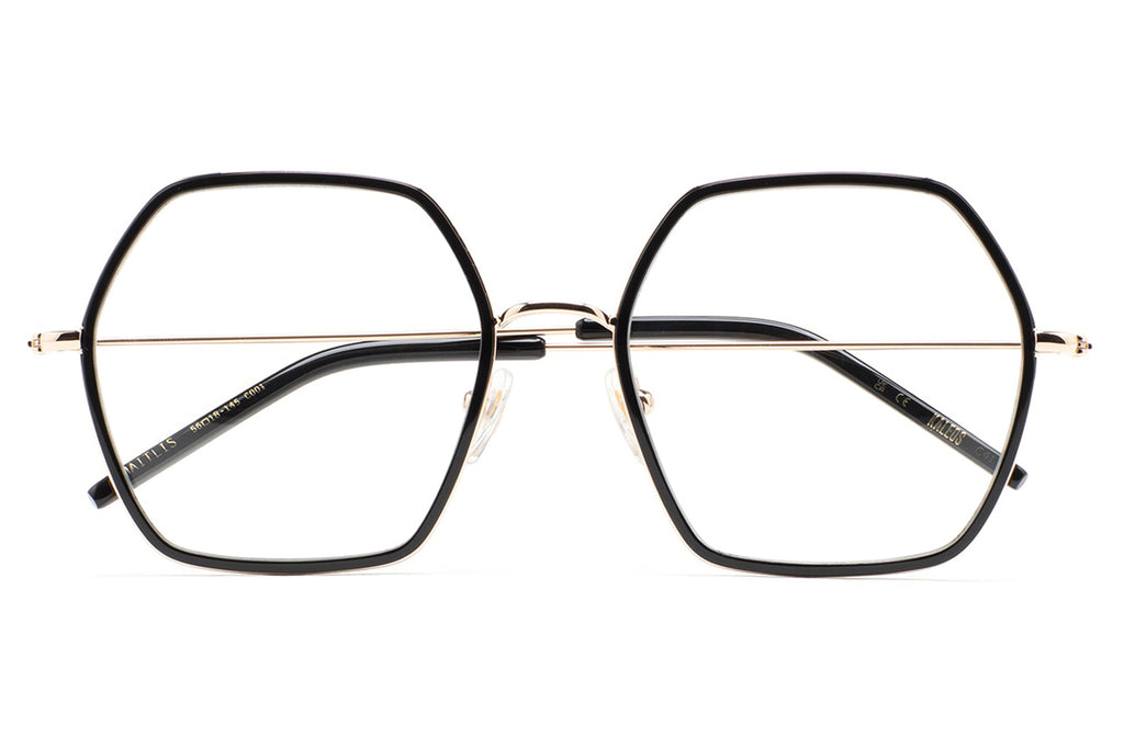 Kaleos Eyehunters - Maitlis Eyeglasses Black