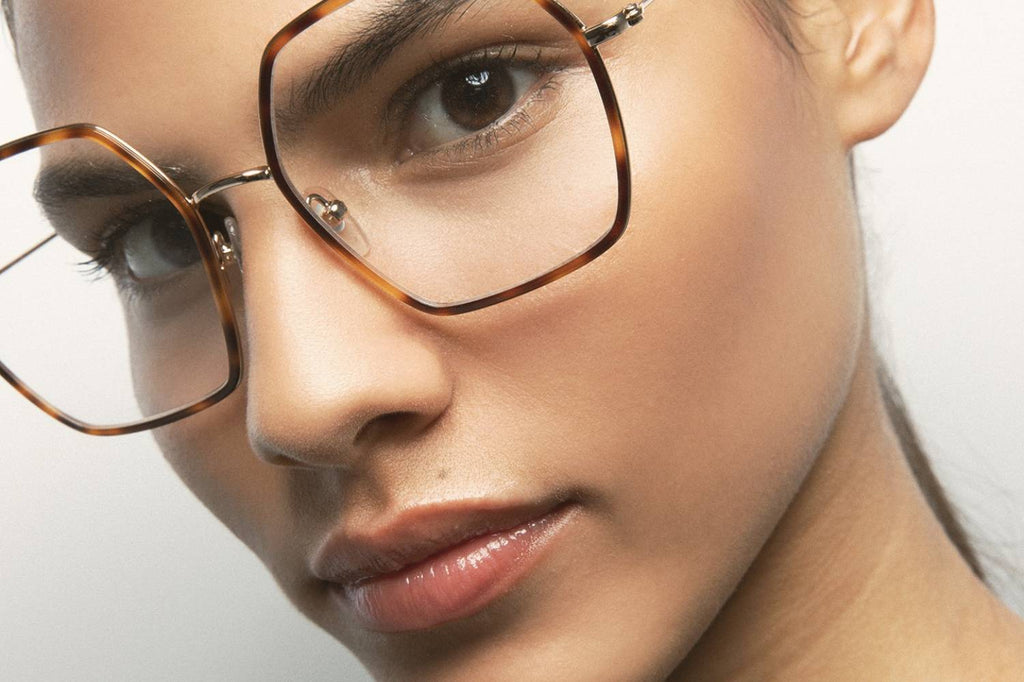 Kaleos Eyehunters - Maitlis Eyeglasses Brown Havana