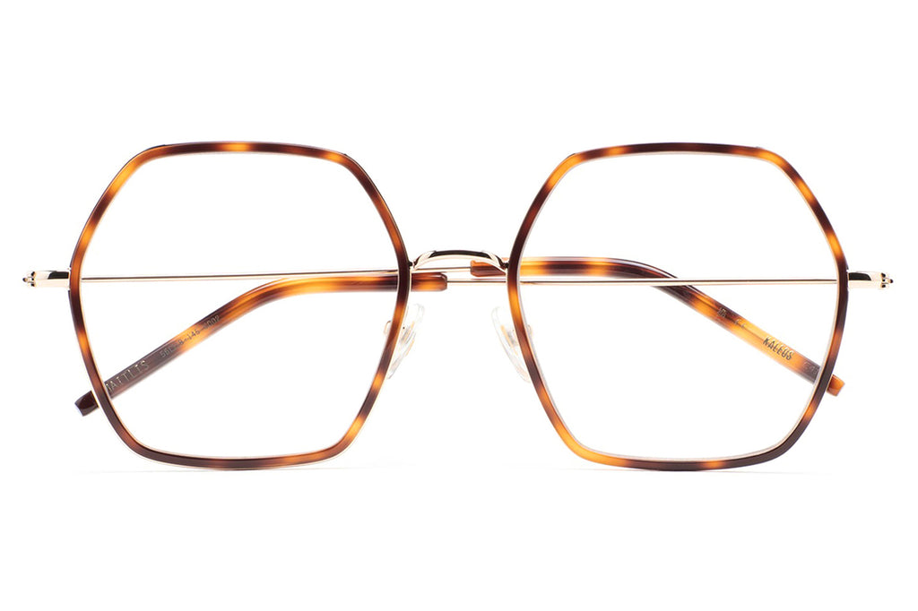 Kaleos Eyehunters - Maitlis Eyeglasses Brown Havana