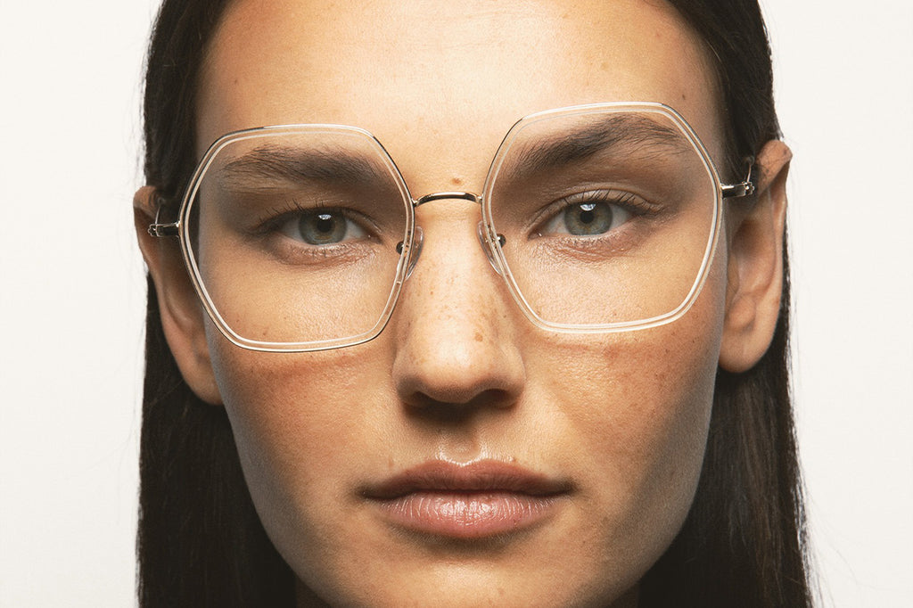 Kaleos Eyehunters - Maitlis Eyeglasses Transparent Crystal