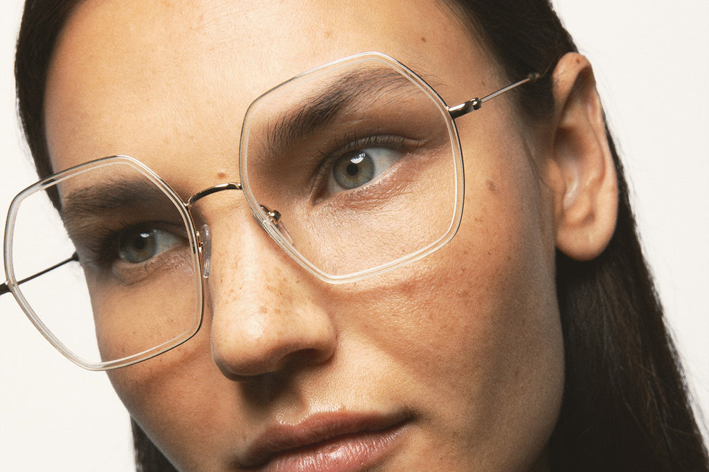 Kaleos Eyehunters - Maitlis Eyeglasses Transparent Crystal