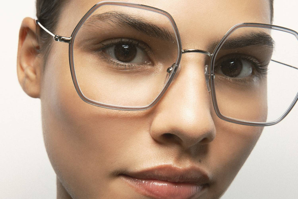 Kaleos Eyehunters - Maitlis Eyeglasses Transparent Grey