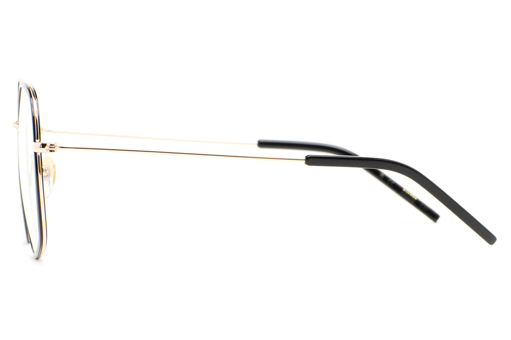 Kaleos Eyehunters - Unsworth Eyeglasses Gold/Black