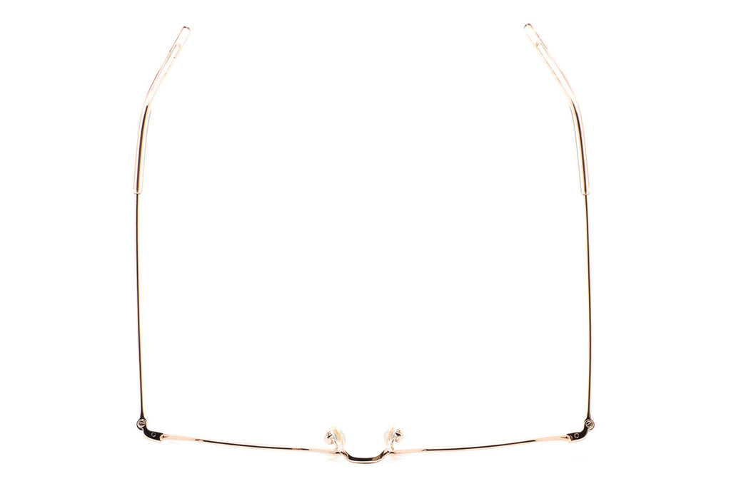 Kaleos Eyehunters - Unsworth Eyeglasses Gold/Translucent Light Pink