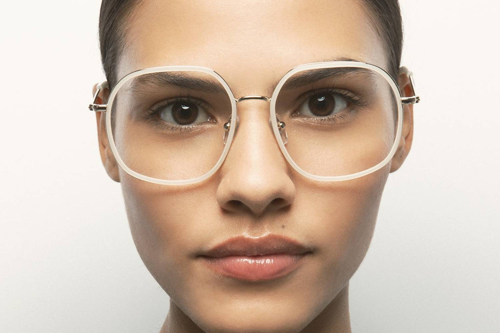 Kaleos Eyehunters - Unsworth Eyeglasses Gold/Crystal