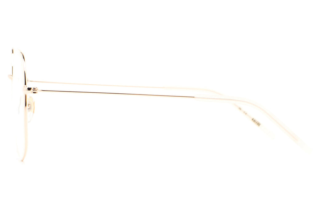 Kaleos Eyehunters - Unsworth Eyeglasses Gold/Translucent Light Pink