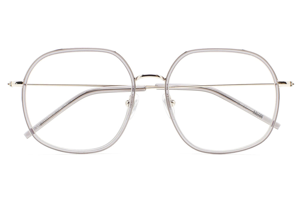 Kaleos Eyehunters - Unsworth Eyeglasses Silver/Transparent Grey