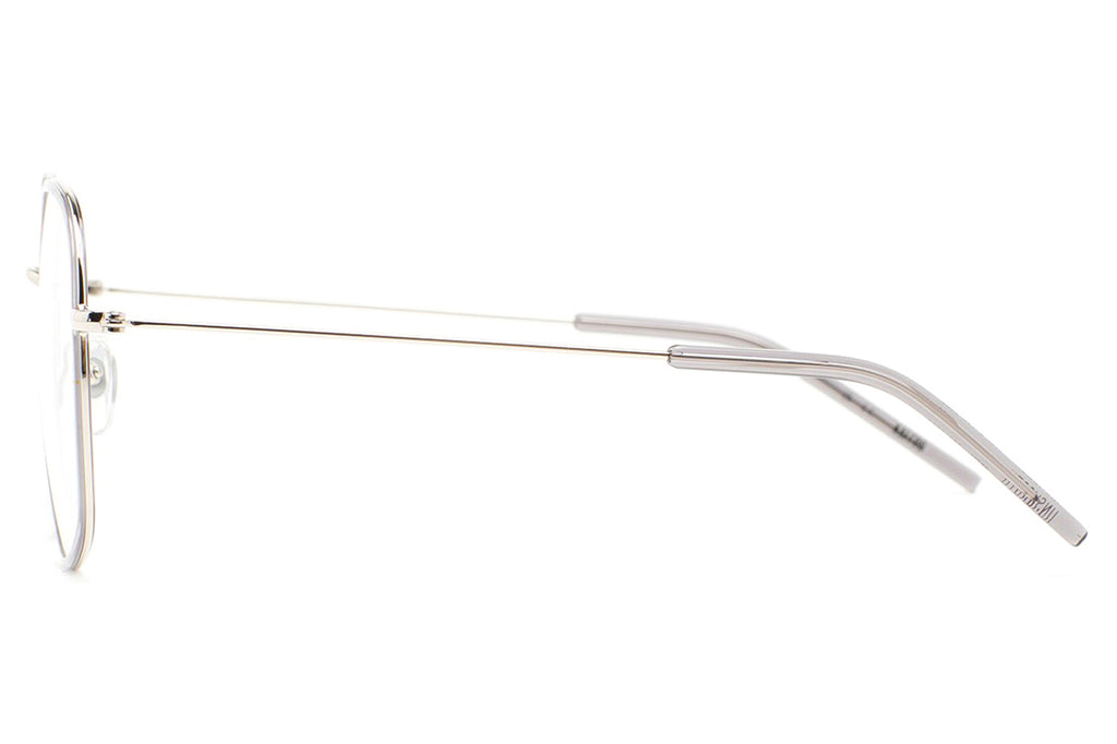 Kaleos Eyehunters - Unsworth Eyeglasses Silver/Transparent Grey