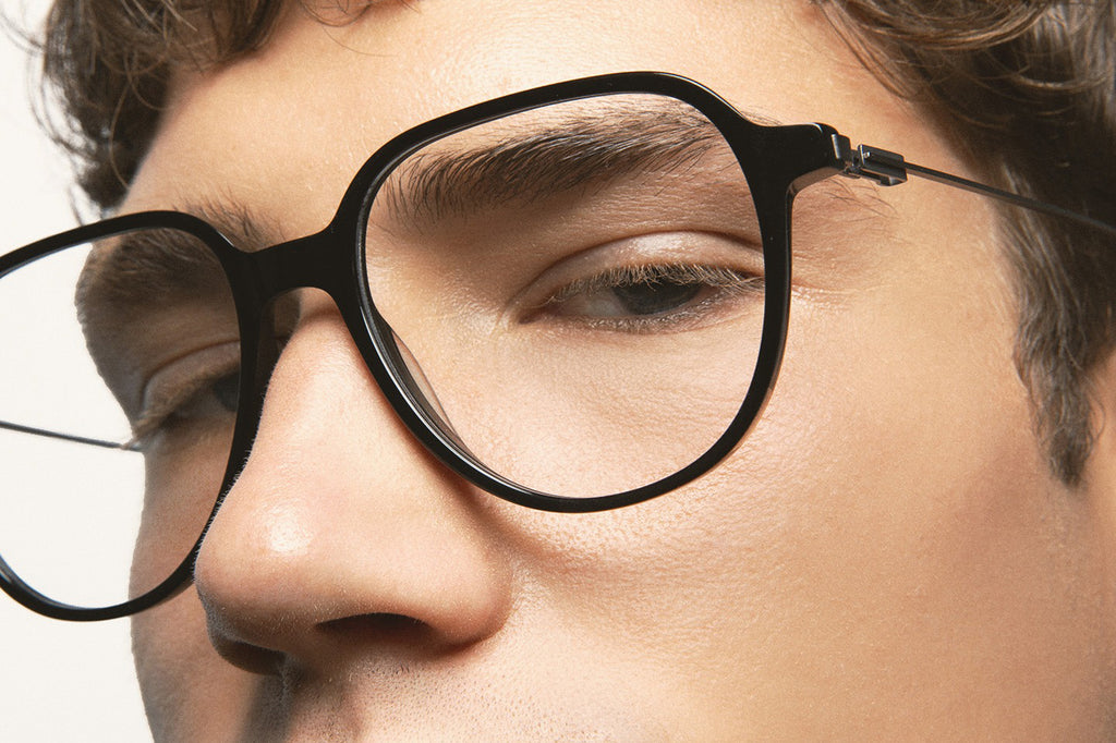 Kaleos Eyehunters - Alcala Eyeglasses Black