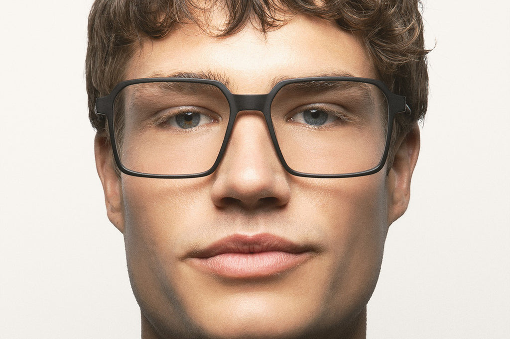 Kaleos Eyehunters - Toth Eyeglasses Matte Black