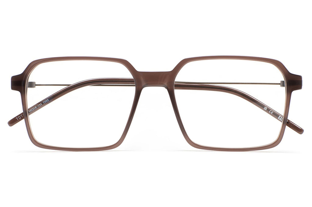 Kaleos Eyehunters - Toth Eyeglasses Translucent Dark Brown
