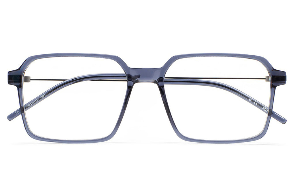 Kaleos Eyehunters - Toth Eyeglasses Transparent Bluish Grey