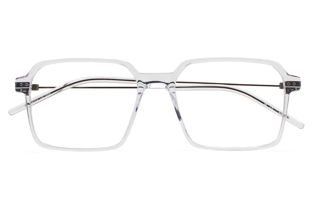 Kaleos Eyehunters - Toth Eyeglasses Transparent Crystal