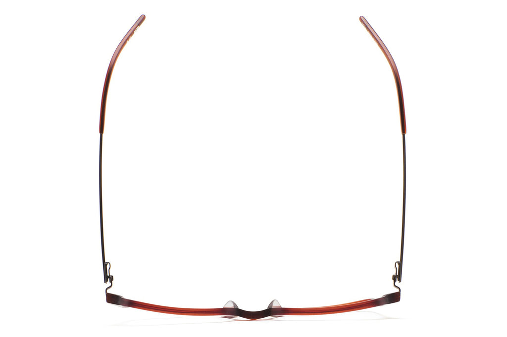 Kaleos Eyehunters - Toth Eyeglasses Transparent Brown