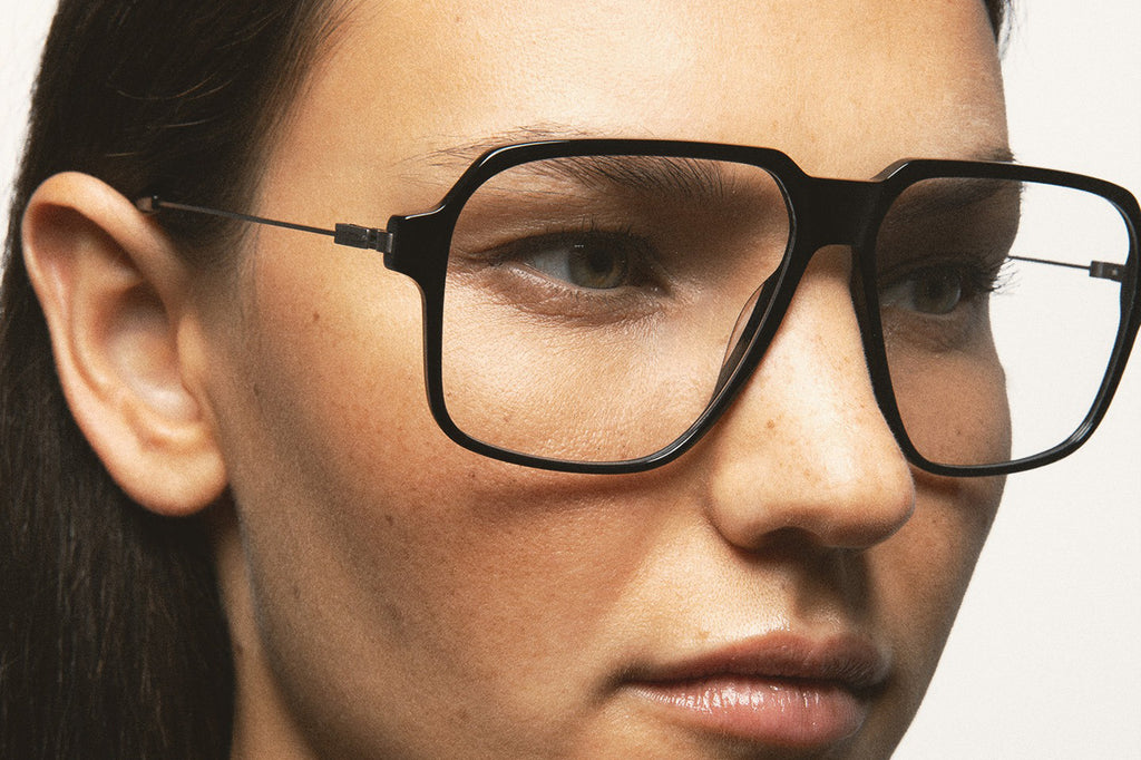 Kaleos Eyehunters - Woodrow Eyeglasses Black