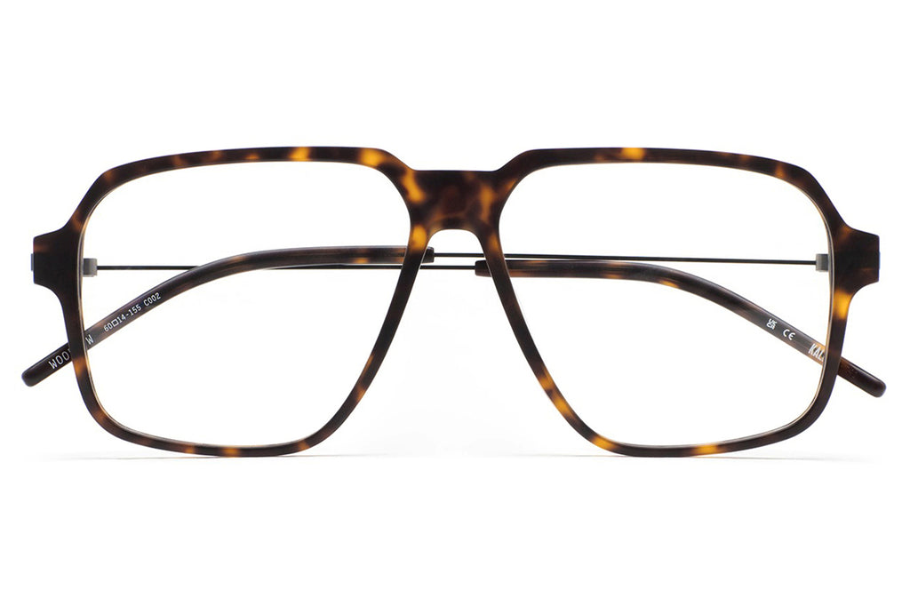 Kaleos Eyehunters - Woodrow Eyeglasses Dark Brown Havana
