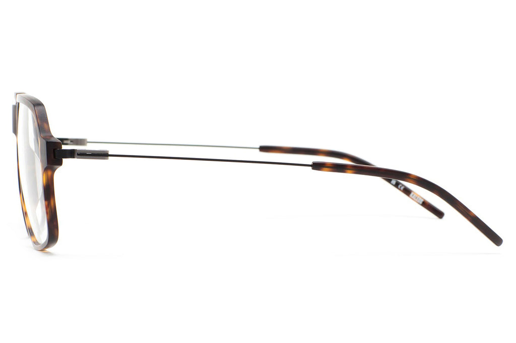 Kaleos Eyehunters - Woodrow Eyeglasses Dark Brown Havana