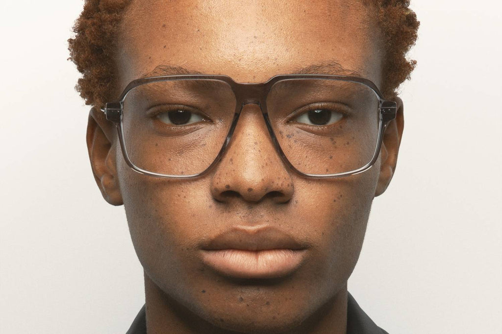 Kaleos Eyehunters - Woodrow Eyeglasses Transparent Grey