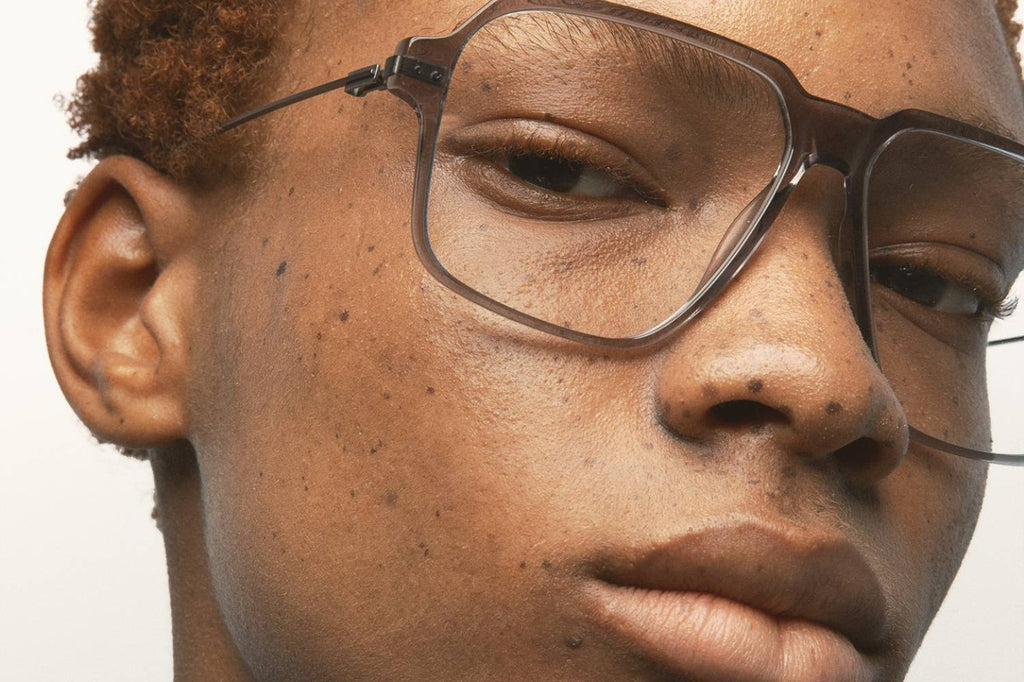 Kaleos Eyehunters - Woodrow Eyeglasses Transparent Grey