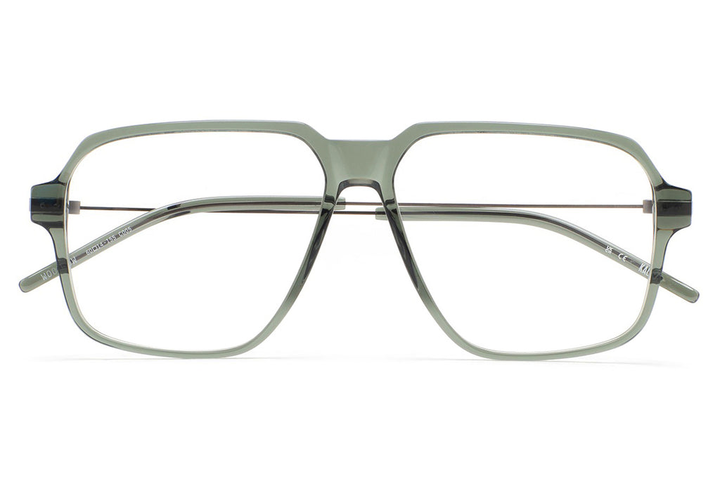 Kaleos Eyehunters - Woodrow Eyeglasses Transparent Green
