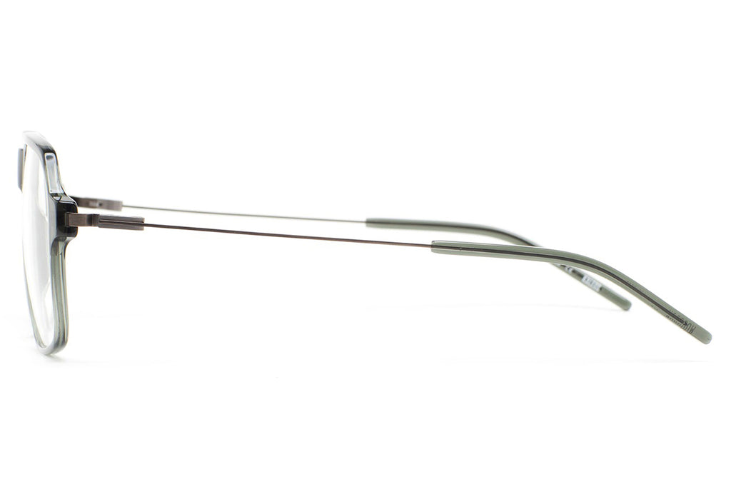 Kaleos Eyehunters - Woodrow Eyeglasses Transparent Green