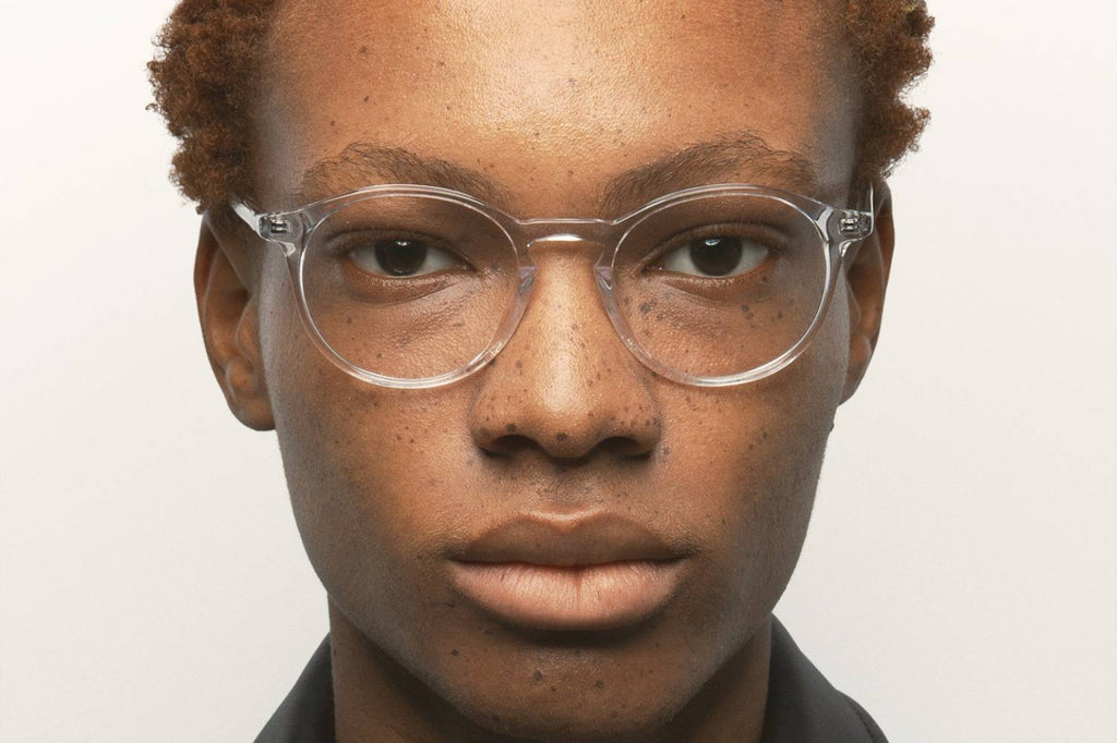 Kaleos Eyehunters - Kemp M Eyeglasses Transparent Crystal