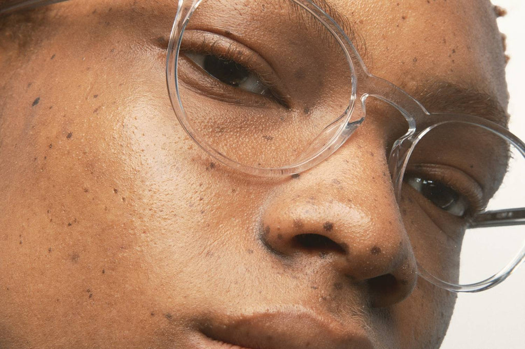 Kaleos Eyehunters - Kemp M Eyeglasses Transparent Crystal