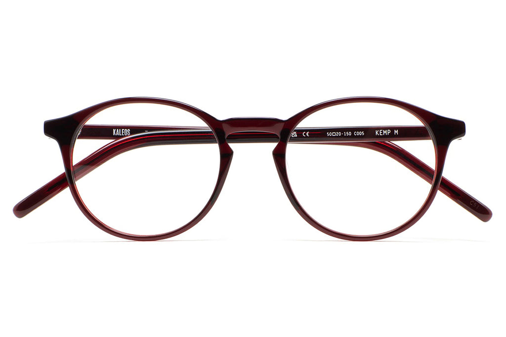 Kaleos Eyehunters - Kemp M Eyeglasses Burgundy