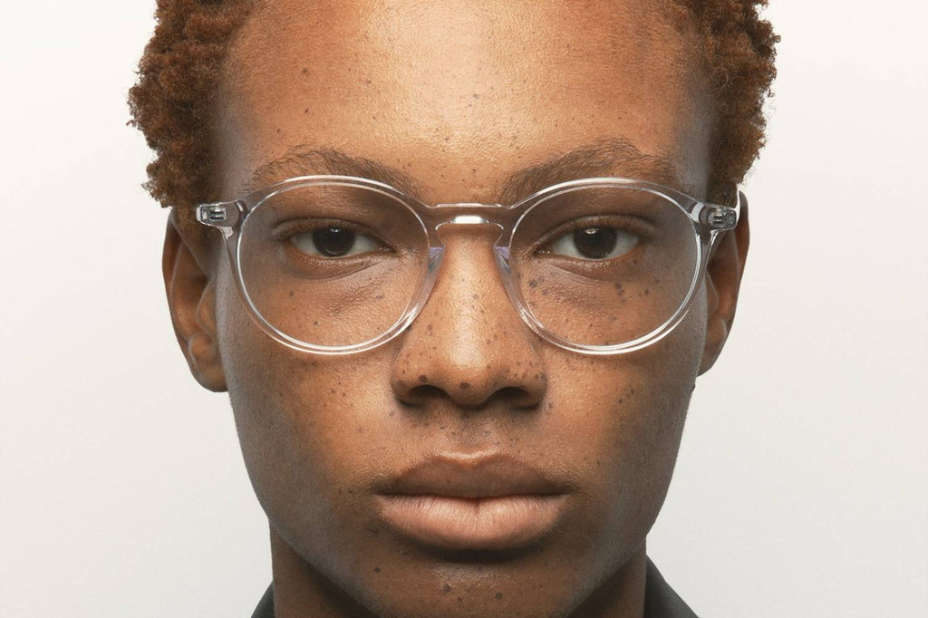 Kaleos Eyehunters - Kemp L Eyeglasses Transparent Crystal