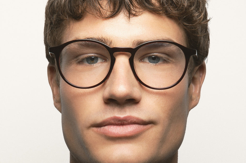 Kaleos Eyehunters - Kemp L Eyeglasses Burgundy