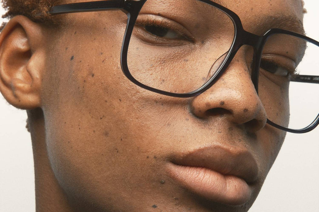 Kaleos Eyehunters - Lasker Eyeglasses Transparent Bluish Grey