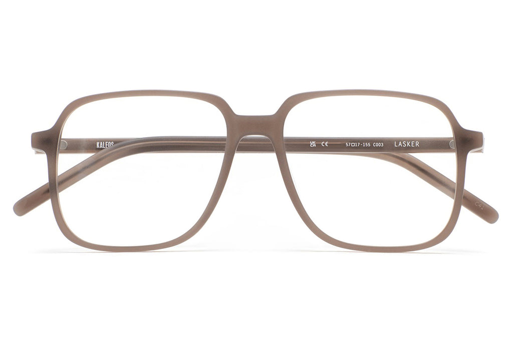 Kaleos Eyehunters - Lasker Eyeglasses Transparent Brown