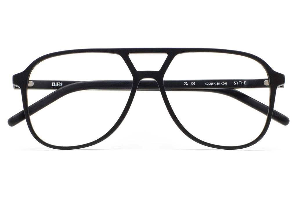Kaleos Eyehunters - Sythe L Eyeglasses Matte Black